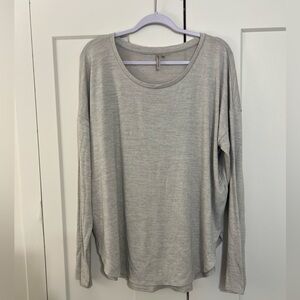Banana Republic long sleeve grey top XL